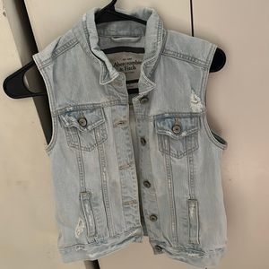 Abercrombie denim vest